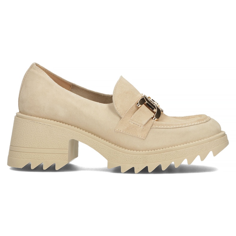Zapatos de ante Filippo 20107 beige