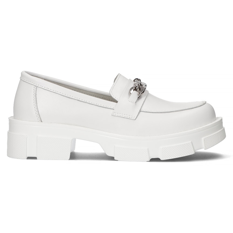 Zapatos de piel Filippo DP3221/22 Wh blanco