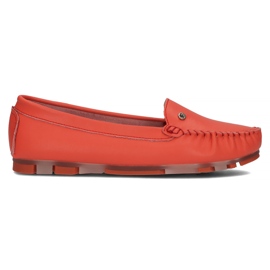 Mocasines Filippo DP2037 / 22 Rd Li en piel roja rojo