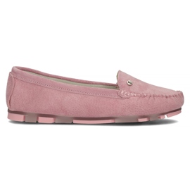 Mocasines de piel Filippo DP2037/22 Pi rosa rosado