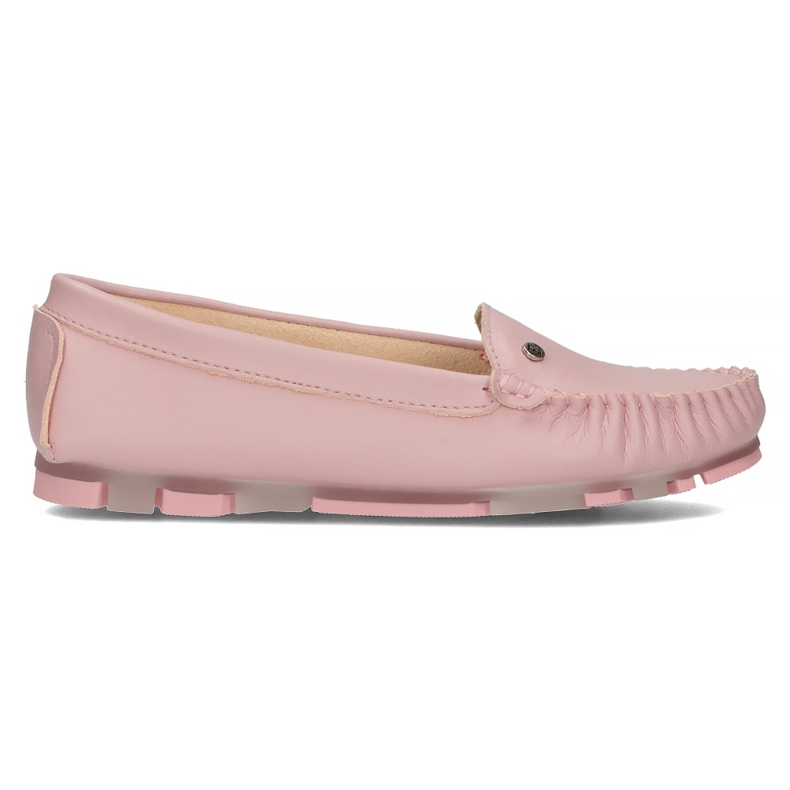 Mocasines de piel Filippo DP2037/22 Pi Li rosa rosado