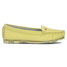 Mocasines de piel Filippo DP2037/22 Yl Li amarillo
