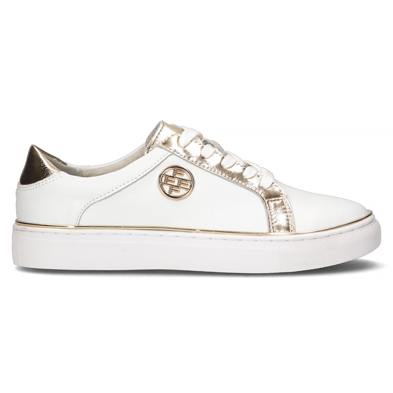 Deportivas de piel FILIPPO DP3617/22 Wh blanco
