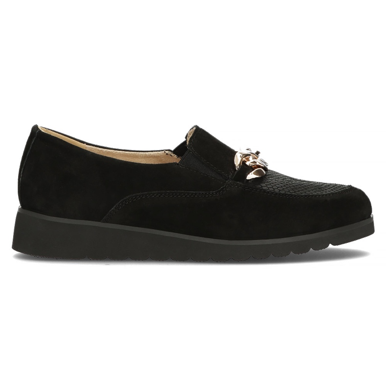 Zapatos de piel Filippo DP3696/22 Bk negro