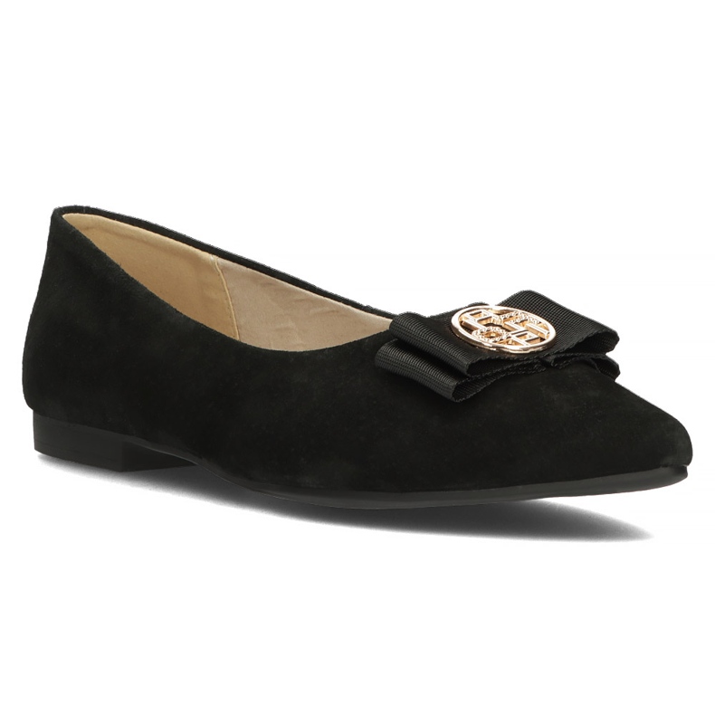 Zapatos de piel Filippo DP3683/22 Bk negro