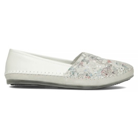Zapatos de cuero Filippo DP031 / 22 Wh Bl blanco azul