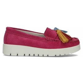 Zapatos de piel Filippo DP3535/22 Fh rosa