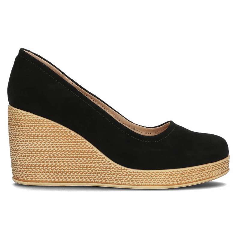 Zapatos de cuero Filippo DP3521/22 Bk Su negro