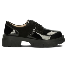 Zapatos de piel Filippo DP3713/22 Bk negro