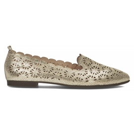 Bailarinas de cuero Filippo DP2039/22 Go dorado