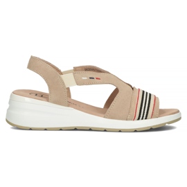 Sandalias de piel Filippo DS3500/22 Be beige