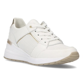 Zapatillas de cuero Filippo DP2003 / 22 Wh blanco