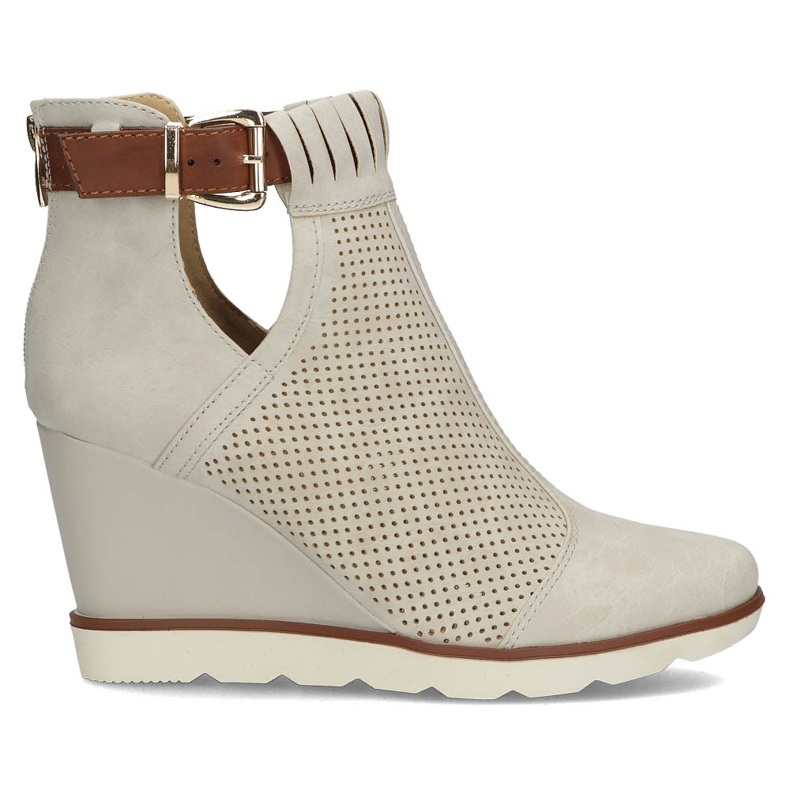 Botas cuña Filippo DBT207/22 Be beige Botas cuña Filippo DBT207/22 Be beige