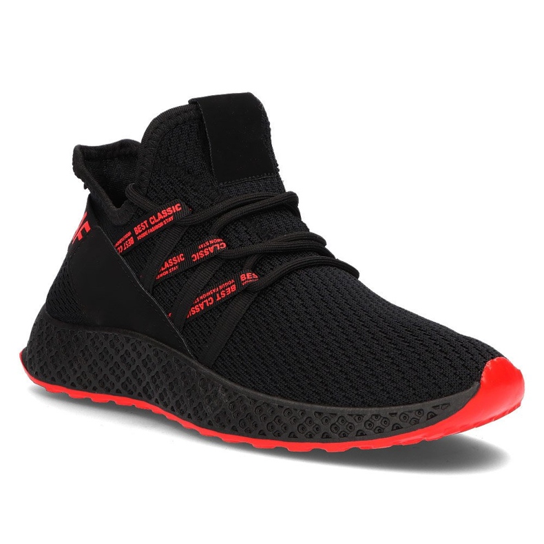 Negro Zapatillas Filippo MTN1480 / 22 Bk Rd rojo