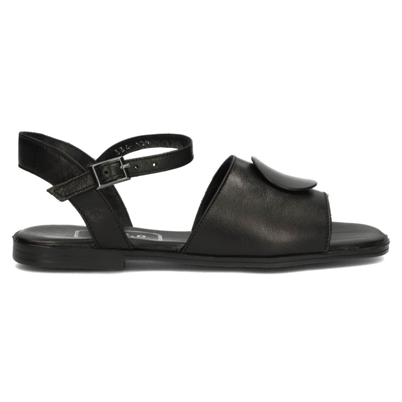 Sandalias de piel Filippo DS3900/22 Bk negro Sandalias de piel Filippo DS3900/22 Bk negro