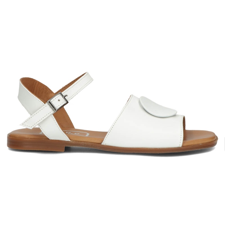 Sandalias de piel Filippo DS3900/22 Wh blanco