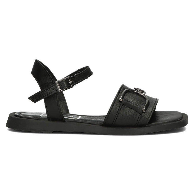 Sandalias de piel Filippo DS3901/22 Bk negro Sandalias de piel Filippo DS3901/22 Bk negro