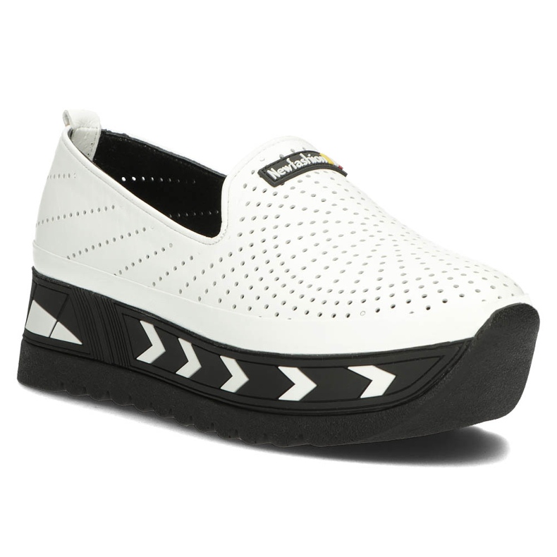 Zapatos de piel Filippo DP3906/22 Wh blanco