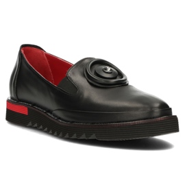 Zapatos de piel Filippo DP3915/22 Bk negro Zapatos de piel Filippo DP3915/22 Bk negro