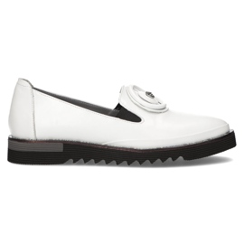 Zapatos de piel Filippo DP3915/22 Wh blanco