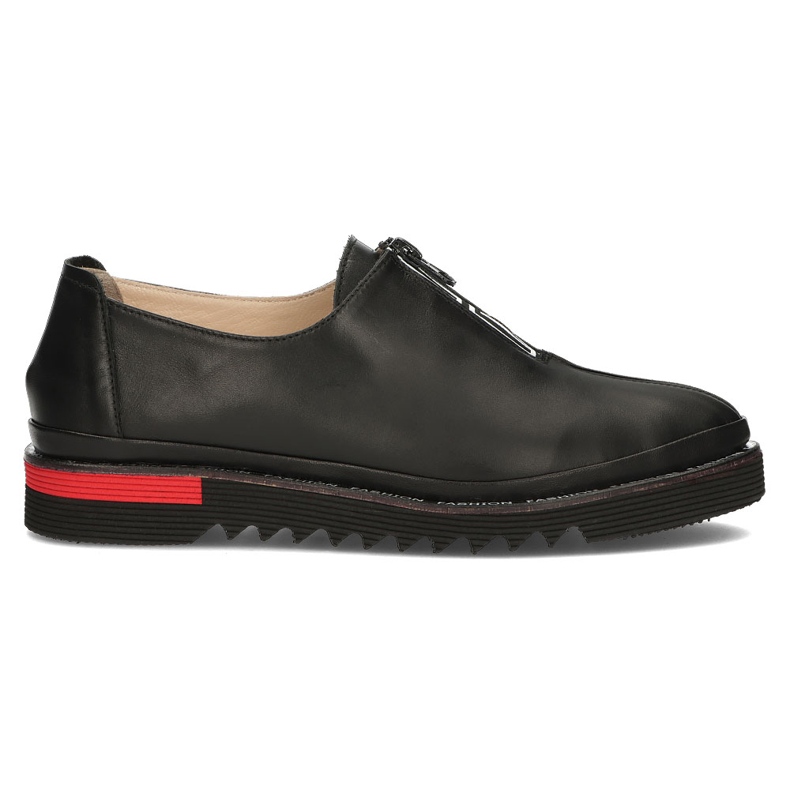 Zapatos de piel Filippo DP3916/22 Bk negro