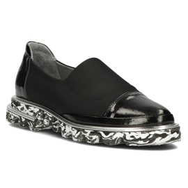 Zapatos de cuero Filippo DP3920/2022 Bk negro Zapatos de cuero Filippo DP3920/2022 Bk negro