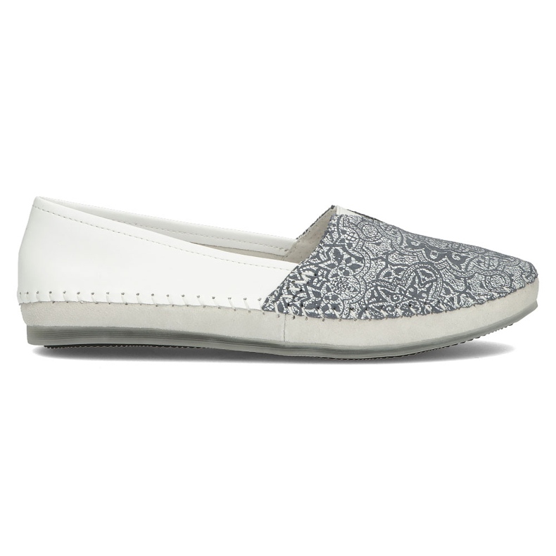 Zapatos de cuero Filippo DP031/22 Bl azul blanco
