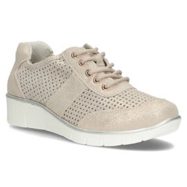 Zapatos de piel Filippo DP028/22 Go dorado