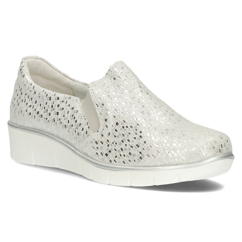 Zapatos de piel Filippo DP1325/22 Si plata