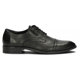 Zapatos de cuero Filippo F56 / 150/51 negro