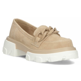 Zapatos de piel Filippo DP3718/22 Be beige