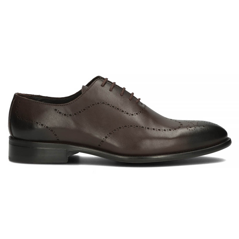 Zapatos de piel Filippo 3616 marrón Coffe