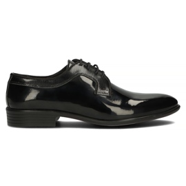 Zapatos de piel Filippo 1737 lacado negro
