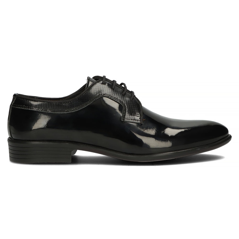 Zapatos de piel Filippo 1737 lacado negro