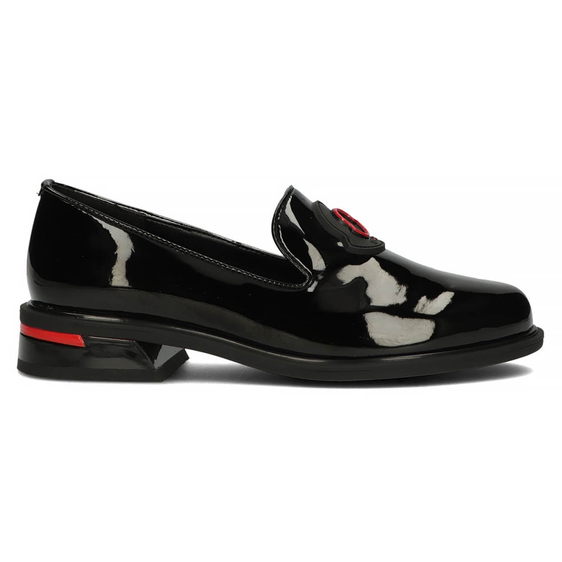 Zapatos de piel Filippo DP3720/22 Bk negro