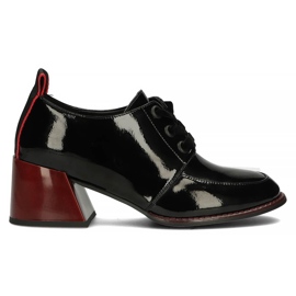 Zapatos De Salón De Piel Filippo DP3732 / 22 Bk negro