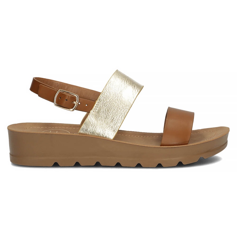 Filippo DS3612 / 22 Br sandalias marrones marrón dorado