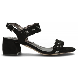 Filippo DS3606/22 Bk sandalias negras negro