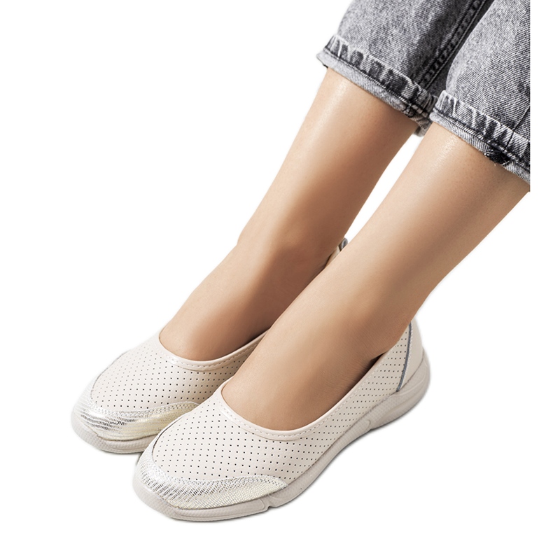Bailarinas Mirjam piel beige