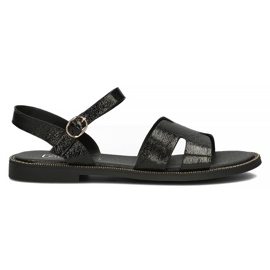 Filippo DS3702/22 Bk sandalias negras negro