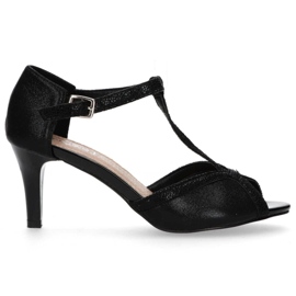 Filippo DS1360 / 22 Bk Sandalias negras negro Filippo DS1360 / 22 Bk Sandalias negras negro