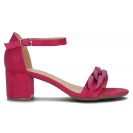 Sandalias Filippo DS3708/22 Fh fucsia rosado