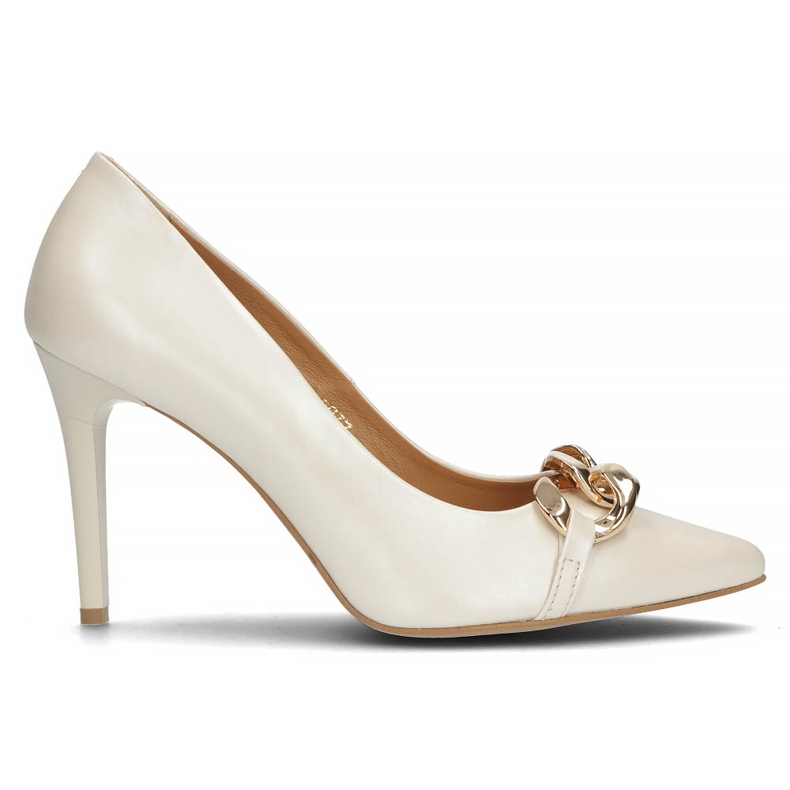 Salones en piel Filippo 2077 beige perla
