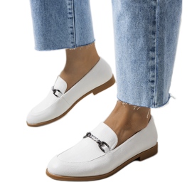 Zapatos piel Crudo Prins blanco