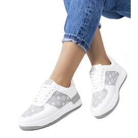Deportivas de mujer Djenna en blanco y gris