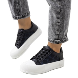 Zapatillas negras en la plataforma Birkett negro