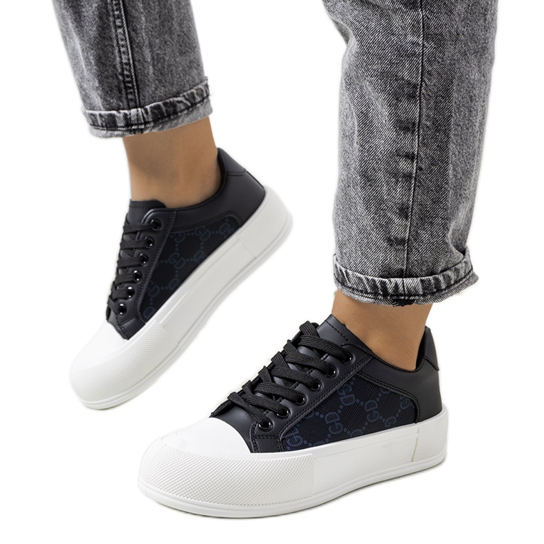 Zapatillas negras en la plataforma Birkett negro