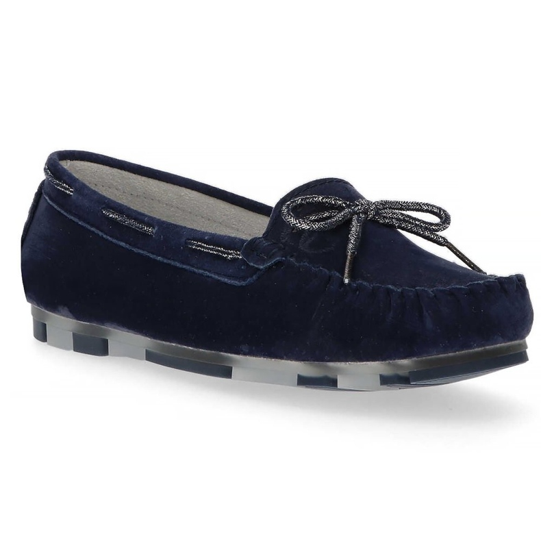 Mocasines de piel Filippo DP1203/20 Nv azul marino