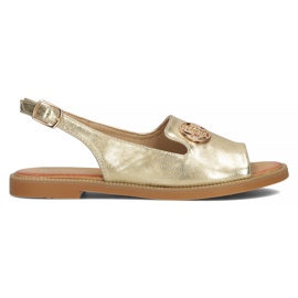 Filippo DS3666/22 Go sandalias doradas dorado