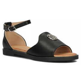 Filippo DS3667/22 Bk sandalias negras negro